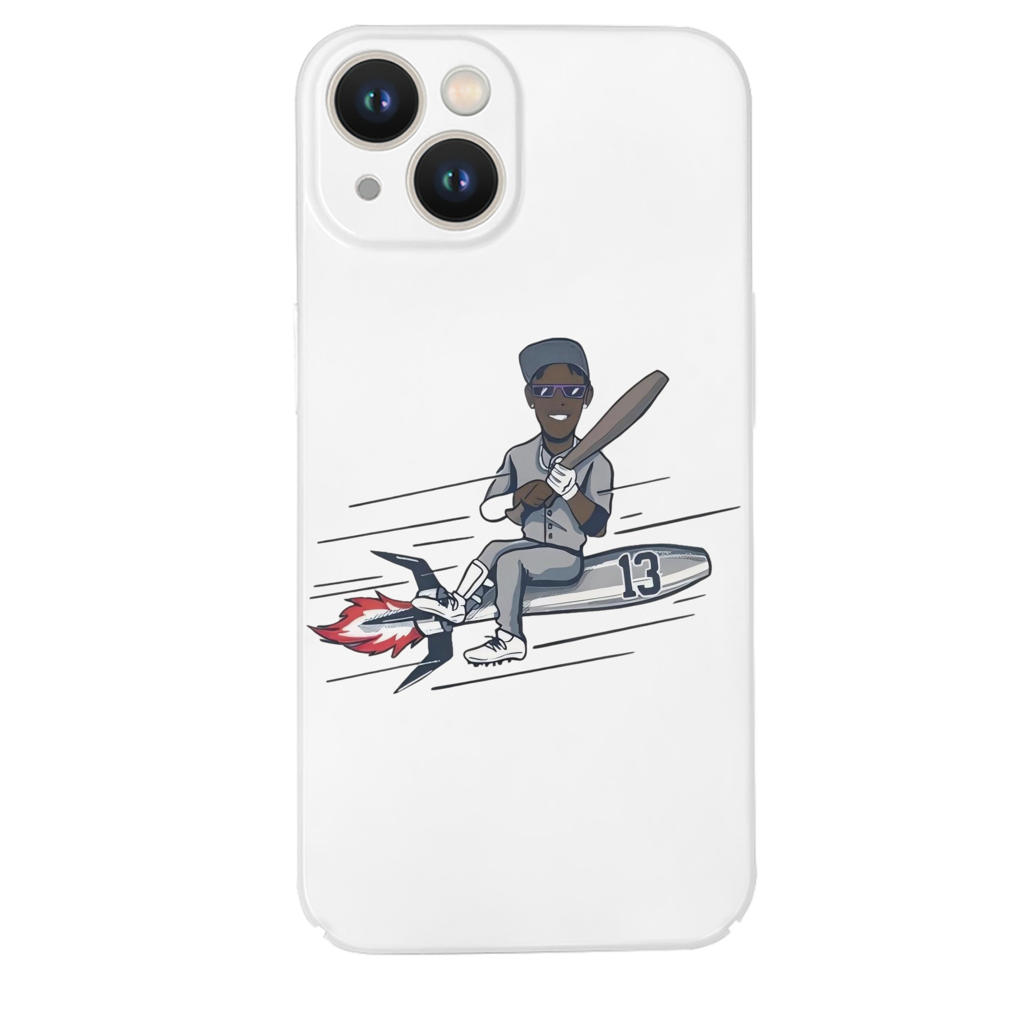 Jazz Chisholm Jr. 30 IPhone 14 Series Full-Cover Hard Case – Shockproof With Raised Camera Protection – Precise Cutouts, Wireless Charging Compatible – Durable, Anti-Yellowing, Easy To Clean